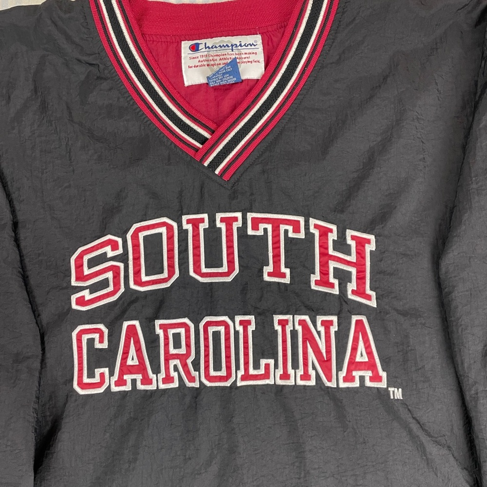 Vintage Champion University of South Carolina Gamecocks Windbreaker pullover - Picture 5 of 10